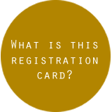 What is this Registration Card?